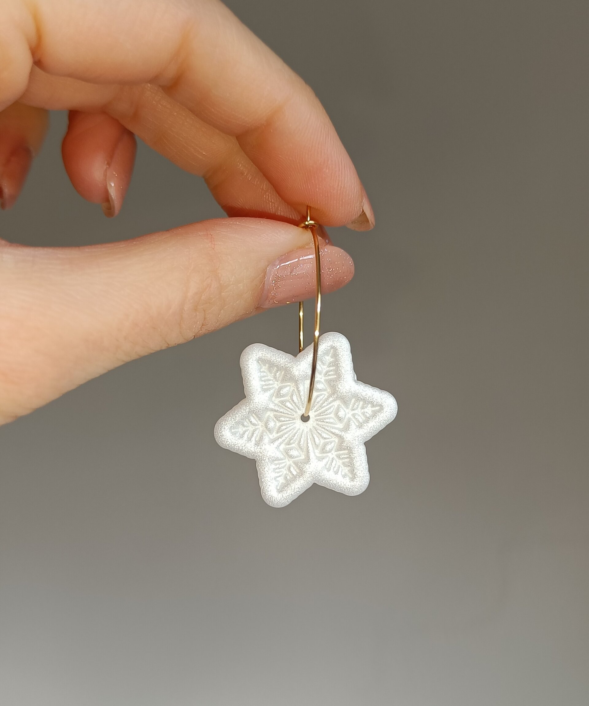 Modelo copo de nieve estrella - 3