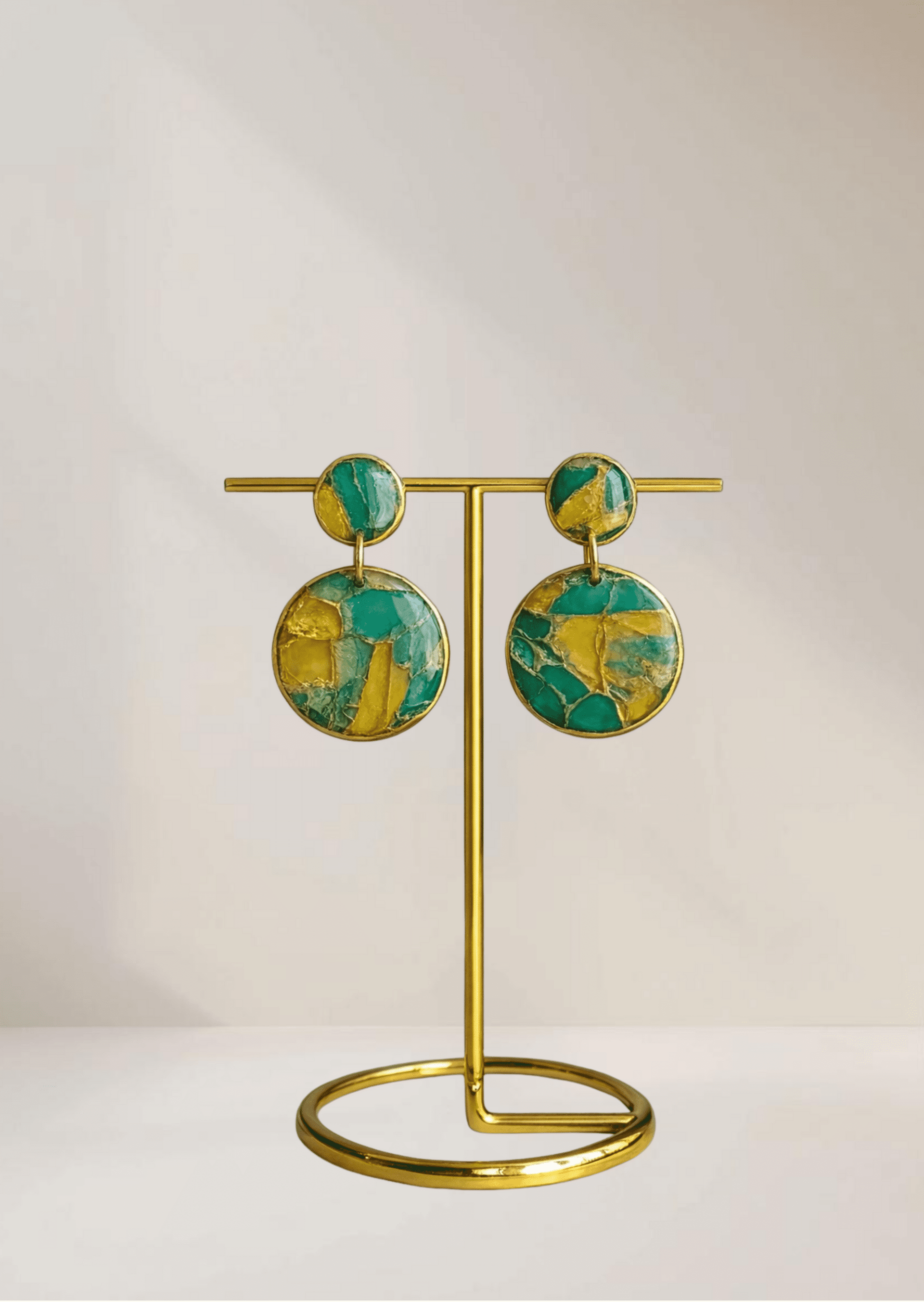 Círculo imitación vidriera - 1