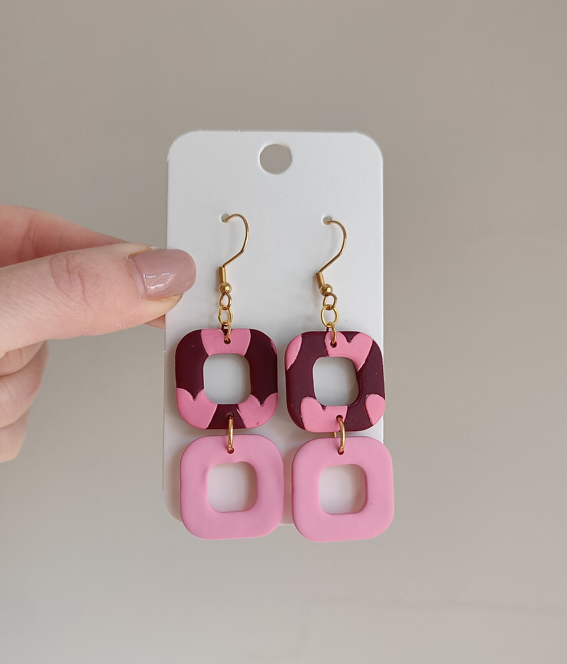 Doble cuadrado corazones - 3