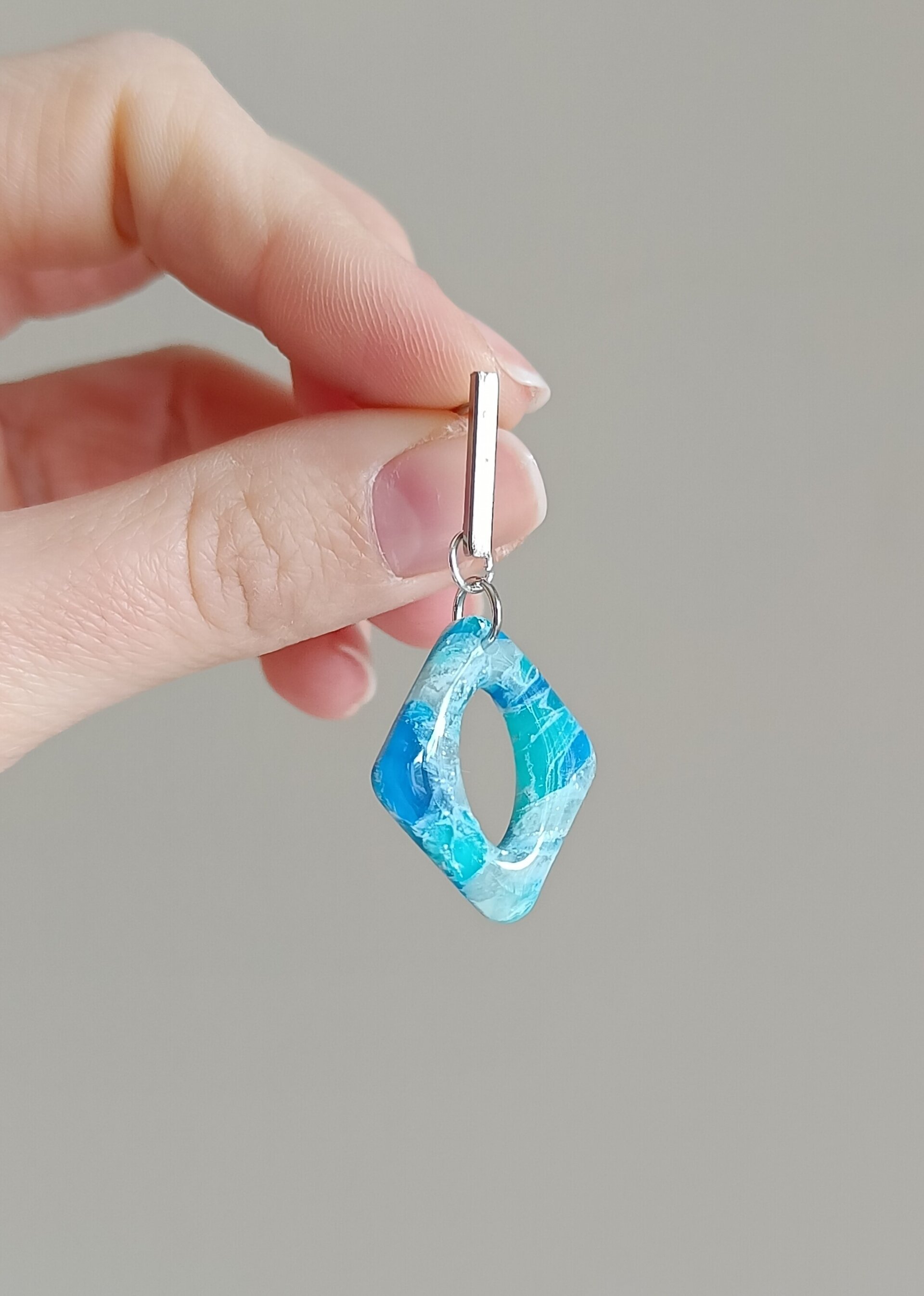 Rombo piedra azul (varios colores) - 2