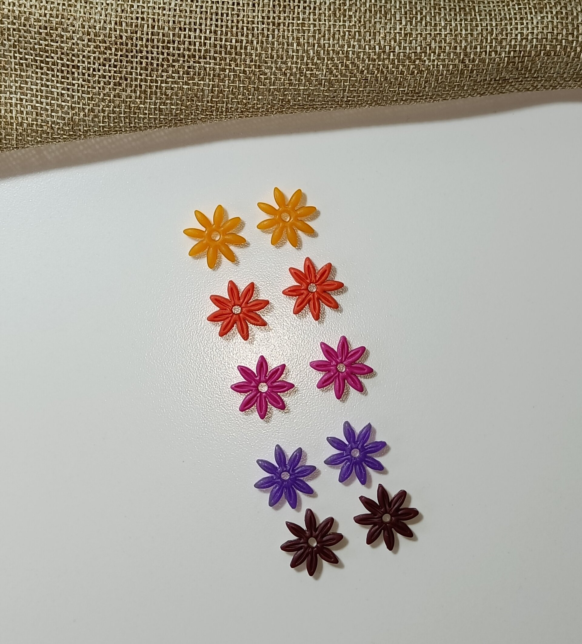 Colgantes flores 1 (varios colores) - 1