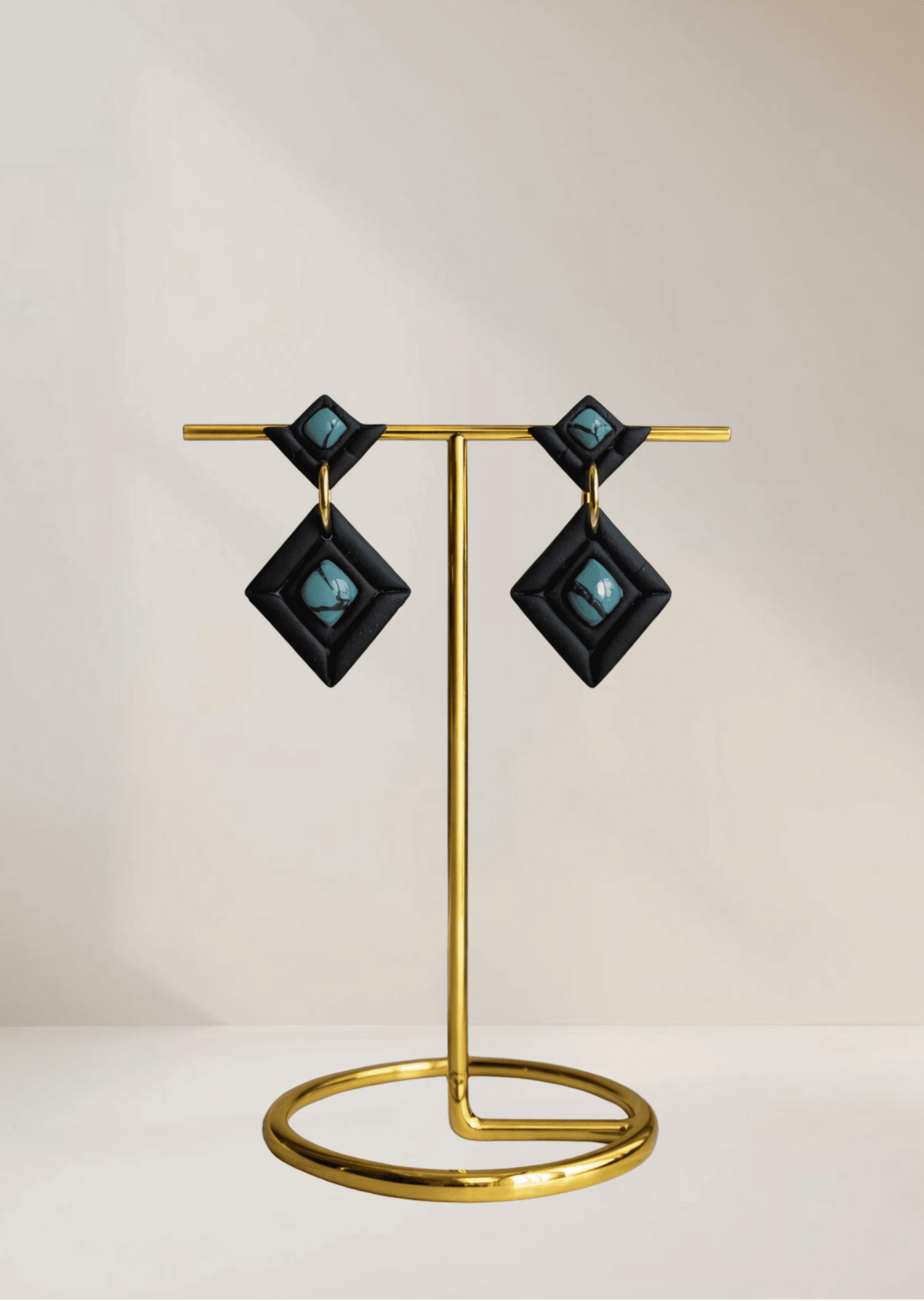 Rombo con piedra (varios colores) - 1