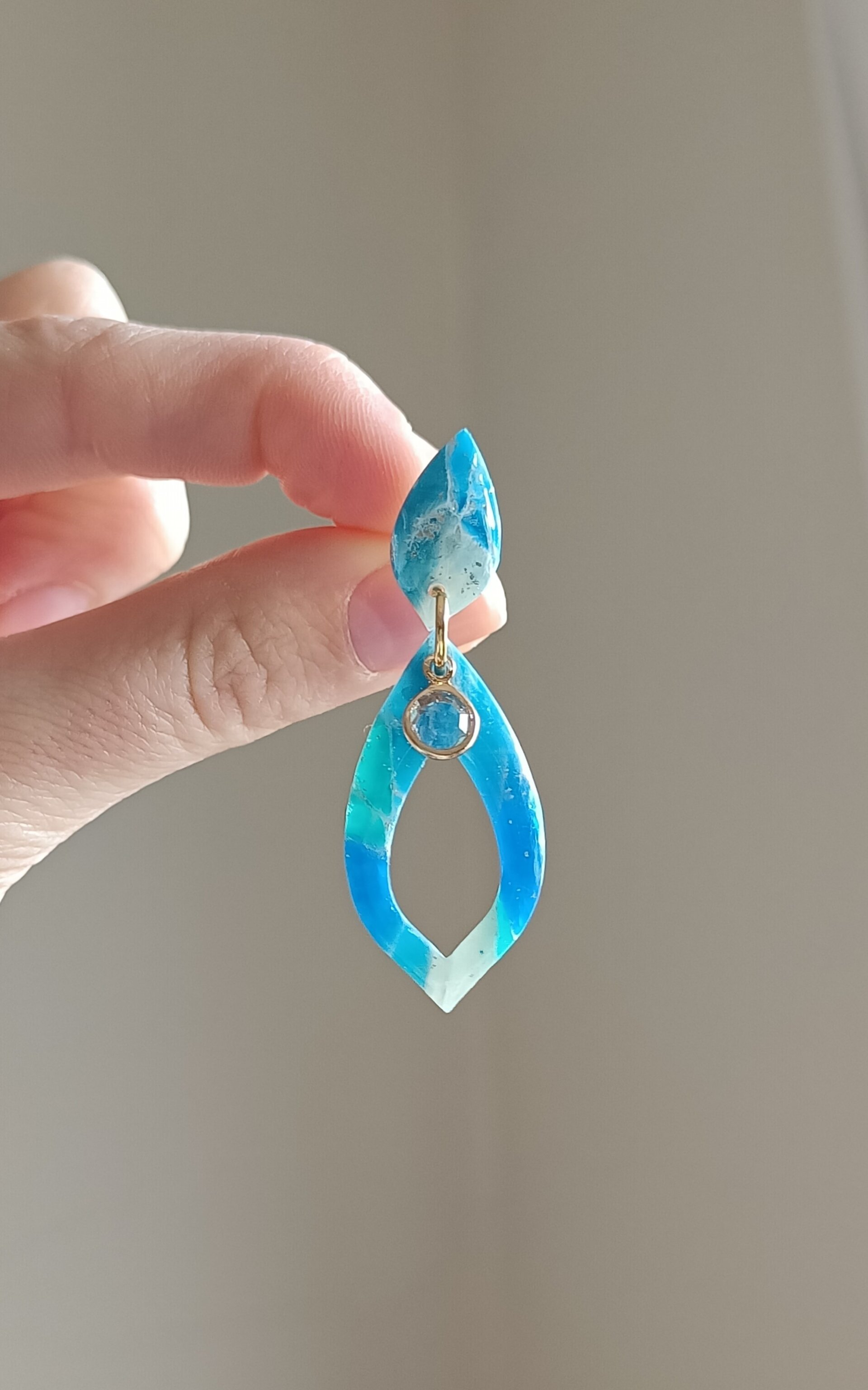 Lágrima piedra azul - 3